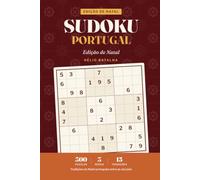 Sudoku Portugal: Large Print Sudoku in Portuguese - Edição de Natal - 300 Puzzles for Adults & Seniors