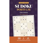 Sudoku Portugal: Large Print Sudoku in Portuguese - Fado & Música - 300 Puzzles for Adults & Seniors