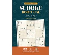 Sudoku Portugal: Large Print Sudoku in Portuguese - Lisboa & Tejo - 300 Puzzles for Adults & Seniors