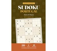 Sudoku Portugal: Large Print Sudoku in Portuguese - Norte & Douro - 300 Puzzles for Adults & Seniors