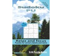 Sudoku PU Relax and Focus: Word searches with easy to read print about sudoku pu, math an numbers, relax an focus, and more | 6x9 inches, 110 pages | ... Gift for vacations, holidays and free times