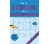 Sudoku Puzzle Book: 324 Hard Puzzles - Large Print Brain Training for Adults and Seniors