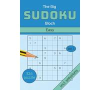 Sudoku Puzzle Book: 324 Puzzles only Easy - Brain Training for Adults and Seniors