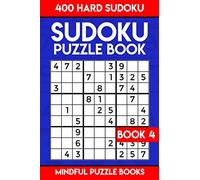 Sudoku Puzzle Book 4: 400 Hard Sudoku (Sudoku Collection)