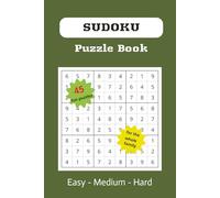 Sudoku Puzzle Book: 45 Sudoku Puzzles from Easy to Hard with Solutions | Travel-Friendly 6×9” Book | Perfect gift for friends, family, and colleagues