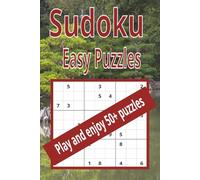 Sudoku Puzzle Book: 50+ Easy to Read Print Sudoku Puzzles |6x9 inches, 111 pages| for Teens, Adults and Seniors on Vacations, Travel, Holidays and Liesure Times