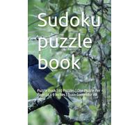 Sudoku: Puzzle Book | 80 Puzzles | One Puzzle Per Page | 6 x 9 Inches | Brain Games for All Ages (Sudoku Brain Training Series)