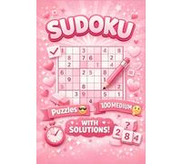 Sudoku Puzzle Book 9x9 for Adults: 100 Medium: Relaxing Sudoku Puzzles with Solutions