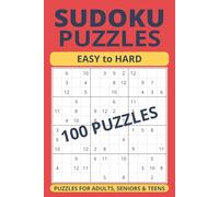 Sudoku Puzzle Book: A Collection of Two Puzzles per Page, Ranging from Easy to Hard, with Complete Solutions | 6x9 inches | 100 pages | 50+ Puzzles… Gift for Vacations, Holidays and Free times