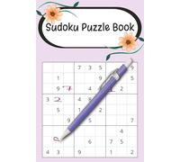 Sudoku Puzzle Book: Cute Number Game Book| Lilac Colored with Instructions and Solutions| Easy-Medium Difficulty| 6x9 Inches and 55 Puzzles| For All Ages