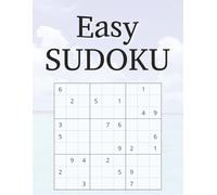 Sudoku Puzzle Book: Easy Puzzles with Rules and Solutions | Perfect for beginners, brainiacs, and anyone who loves a good mental stretch | One puzzle per page