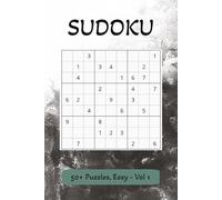 Sudoku Puzzle Book - Easy Vol 1: Sudoku Puzzle Book: Easy Volume 1, Sudoku Puzzle Book with Easy to Read Print, 9x9 Boarder Size | 6x9 inches, 110 ... Gifts for Vacation, Holiday and Relaxation