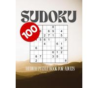 Sudoku Puzzle Book for Adults: 100 Medium Level Puzzles with Solutions