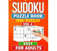 Sudoku Puzzle Book for Adults: 1000+ Easy Level Puzzles with Solutions - Vol 4