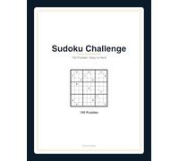Sudoku Puzzle Book for Adults: 150 Puzzles from Easy to Hard with Solutions - Brain Teaser Challenge for Relaxation & Fun (Sudoku Collection by Fortran Books)