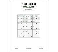 Sudoku Puzzle Book for Adults: 200 Hard Sudoku Puzzles with Solutions - Large Print Grid, Brain Training Activity Book, Volume 2 (Logic Grid Mastery - Hard & Expert Sudoku Collection)