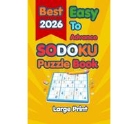 Sudoku Puzzle Book for Adults: 2026 Edition Large Print Sudoku Puzzles with Solutions | Brain Games for Seniors and Adults to Improve Memory and Focus