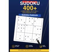 Sudoku Puzzle Book for Adults: 400 Square & Rectangular Sudoku Puzzles - 4x4 to 16x16 Grids in Easy, Medium & Hard Levels with Full Solutions