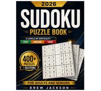 Sudoku Puzzle Book for Adults and Seniors: Sudoku Book: 400+ Sudoku Puzzle Book with Solutions - The Perfect Challenge for All Skill Levels