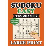 Sudoku Puzzle Book for Adults - Easy Level: 250 Easy Large Print Sudoku Puzzles to Boost Focus and Enjoy Peaceful Moments (Sudoku Challenge)