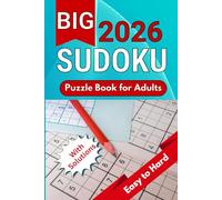 Sudoku Puzzle Book for Adults: Easy to Hard With Full Solutions