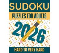Sudoku Puzzle Book For Adults Hard to Very Hard: 400+ Challenging Sudoku Puzzles with full Solutions to Relax, Stay Sharp, and Enjoy Stress-Free Fun