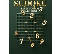 Sudoku Puzzle Book for Adults: Level Normal: 80 Large Print Puzzles with Solutions - Brain Games for Seniors and Adults - 8.5 x 11 Inches