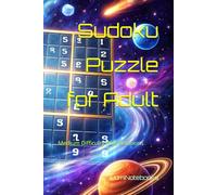Sudoku Puzzle Book for Adults: Medium Difficulty with Solutions (Sudoku Puzzle Book Collection)