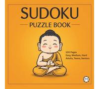 Sudoku Puzzle Book for Adults Teens Seniors Relaxing Stress Relief Sudoku Puzzle Book for Birthday Present: 100 Pages Easy Medium and Hard Sudoku ... Book Calm the Mind Sudoku Brain Game for Gift