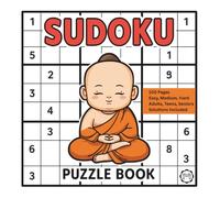 Sudoku Puzzle Book for Adults Teens Seniors Relaxing Stress Relief Sudoku Puzzle Book with Solutions Answers: 100 Pages Easy Medium and Hard Sudoku ... Book Calm the Mind Sudoku Brain Game for Gift