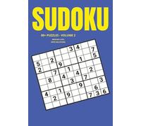 Sudoku Puzzle Book for Adults: Volume 2: Medium Level - Portable Pocket Size (6x9) - Brain Training Logic Games with Solutions