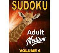 Sudoku Puzzle Book for Adults: Volume 4, Medium Difficulty, Large Puzzle Grid, Sudoku for Adults, Teens, Seniors, Brain Games, Mental Stimulation, Great gift idea