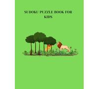 Sudoku Puzzle Book For Kids