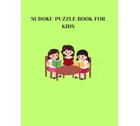 Sudoku Puzzle Book For Kids