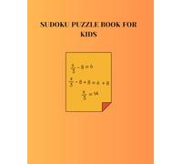 Sudoku Puzzle Book For Kids