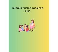 Sudoku Puzzle Book For Kids