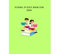 Sudoku Puzzle Book For Kids