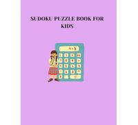 Sudoku Puzzle Book For Kids