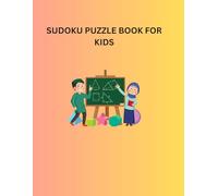 Sudoku Puzzle Book For Kids