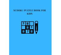 Sudoku Puzzle Book For Kids
