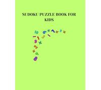 Sudoku Puzzle Book For Kids