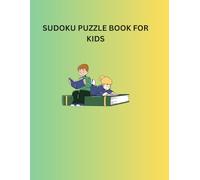 Sudoku Puzzle Book For Kids