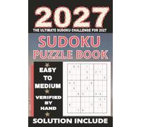 Sudoku Puzzle Book For Relaxation.: 50+ Ultimate Sudoku Challenge For 2027 | 6 x 9 Inches | 110 Pages | Gift For Easy Relaxation.