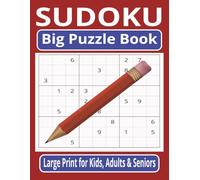 SUDOKU Puzzle Book: Large Print SUDOKU Puzzles With Inspirational Quotes To Boost Focus, Logic, And Memory While Providing Calm, Screen-free ... 110 pages | 495 Total Puzzles With Solutions