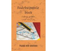 Sudoku Puzzle book, Level: Very easy