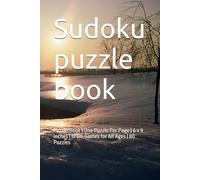 Sudoku: Puzzle Book | One Puzzle Per Page | 6 x 9 Inches | Brain Games for All Ages | 80 Puzzles (Sudoku Brain Training Series)