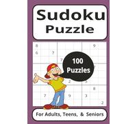 Sudoku Puzzle Book: Puzzle book with easy to read print/6x9 inches, 100 puzzles....Gifts for Vacations, Holidays, and free time.