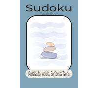 Sudoku Puzzle Book: Screen-Free Puzzle Book for Adults, Seniors, & Teens | 6X9 Inches, Easy to Medium Puzzles, 110 Pages | 55 Easy-to-Read Puzzles for ... Relief and Brain Health | Solutions Included