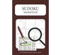 Sudoku puzzle book:: Sudoku: normal/ medium level puzzles | 6x9 inches, 110 pages | 50+ puzzles... Gifts for Vacations, Holidays and Free Times