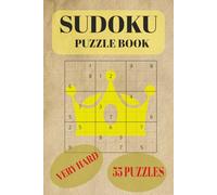 Sudoku Puzzle book: Sudoku Puzzle book, 55 puzzles, very hard,16x9,110 pages, pastime on a trip,A thoughtful gift for puzzle enthusiasts, students, ... anyone who enjoys a serious mental challenge.